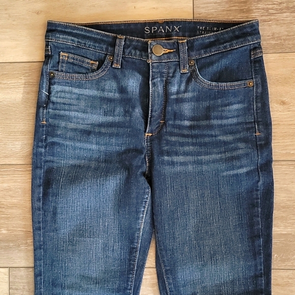 Spanx The Slim-X Straight Jeans - Picture 2 of 9